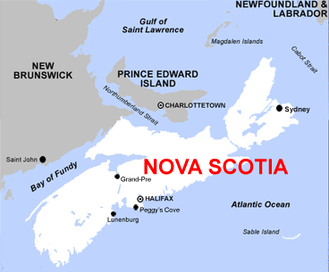 Taxi van tours of Peggys Cove and to the Bay of Fundy and Halifax Nova Scotia